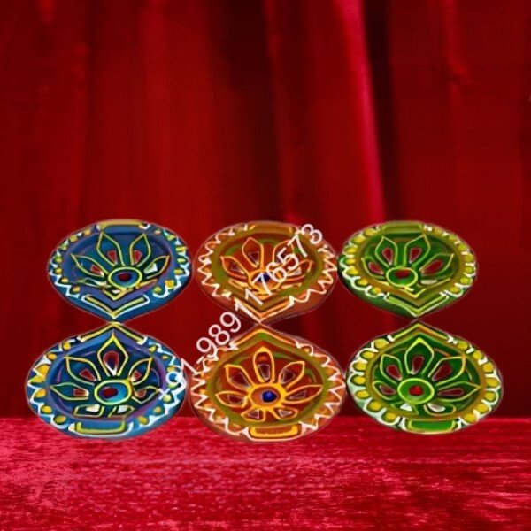 terracotta clay diya